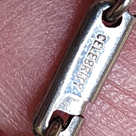 VINTAGE CELEBRITY Silver-Tone Filigree Double-Strand Pendant Necklace – Statemen - Picture 3 of 10